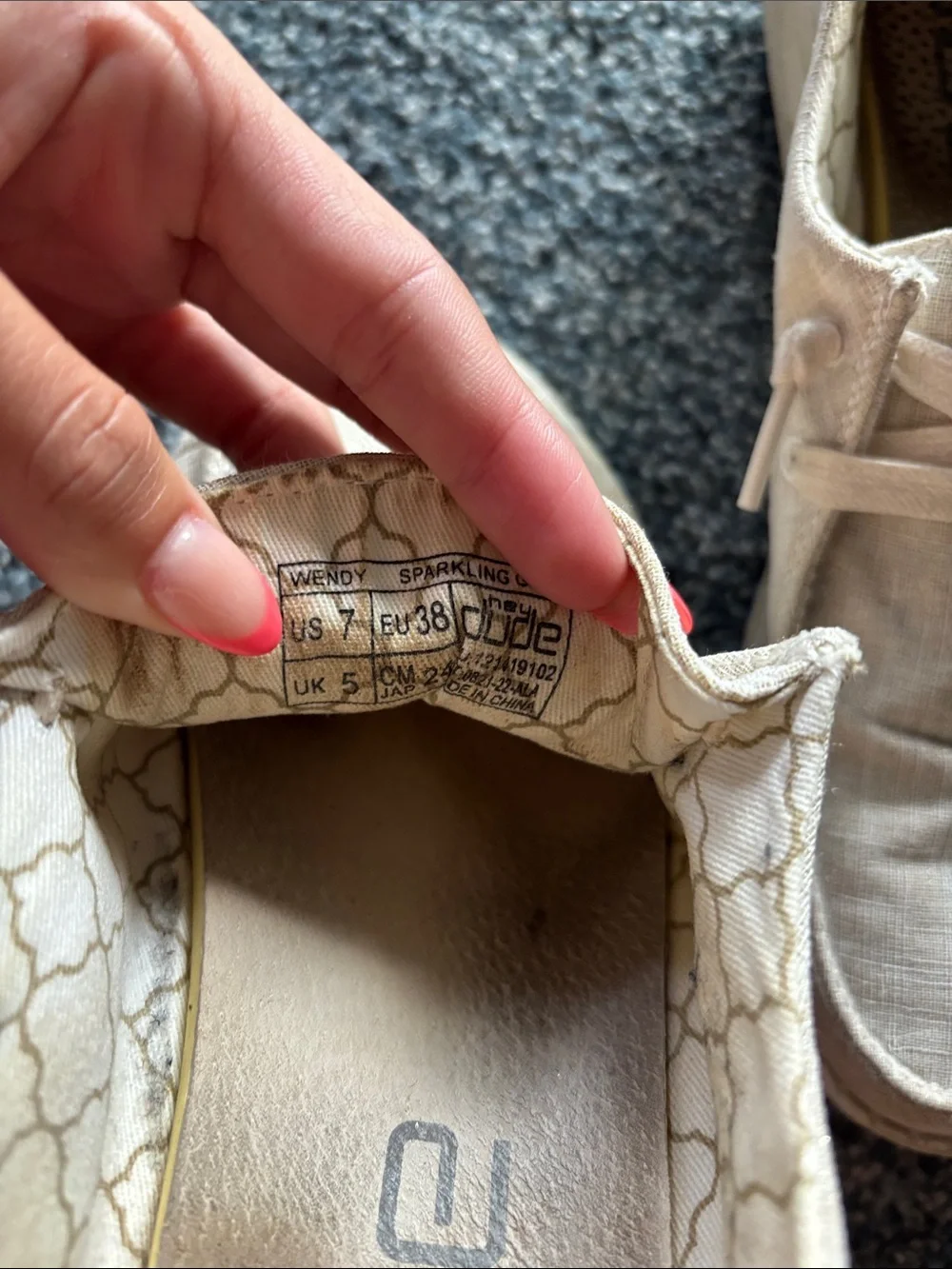 Men's Casual Slip-On Canvas Shoes in Beige